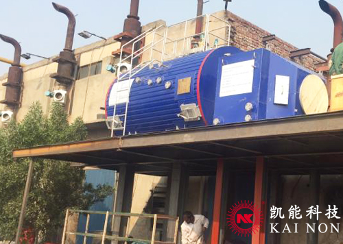 燃?xì)鈾C(jī)組余熱鍋爐項目現(xiàn)場